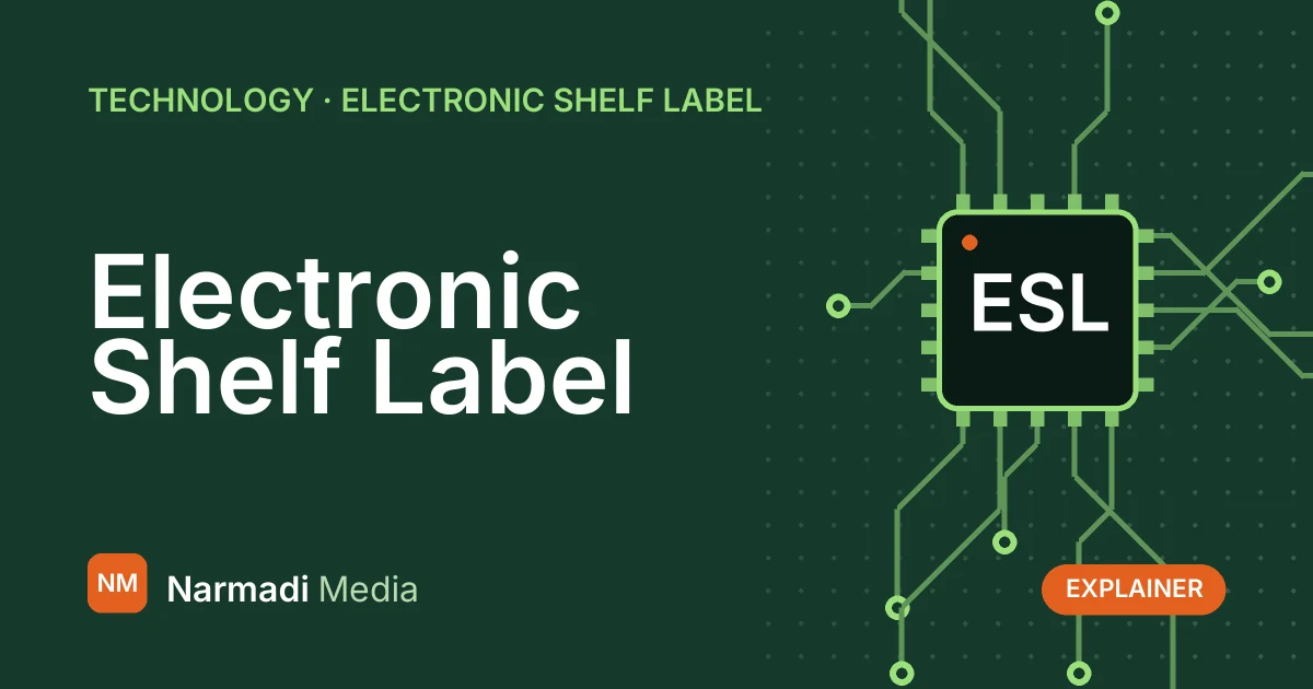 What is an ESL with NFC or QR Code Features?