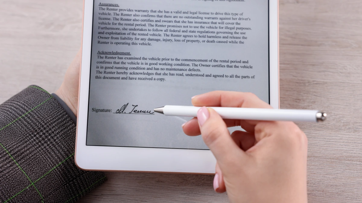 Use of a Stylus Pen