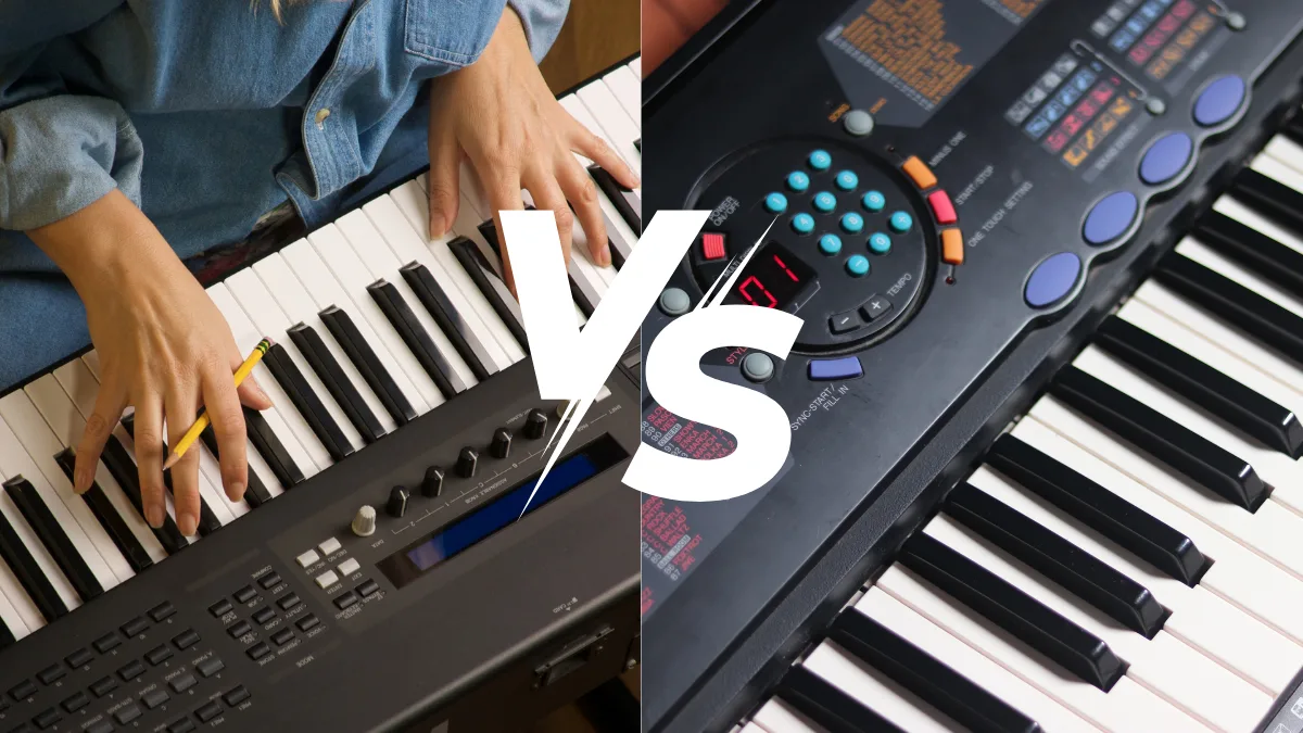 Digital Piano and Keyboard: Looks the Same but Different Focus