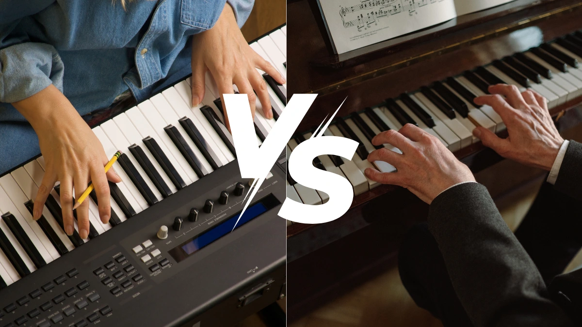 Digital Piano and Acoustic Piano