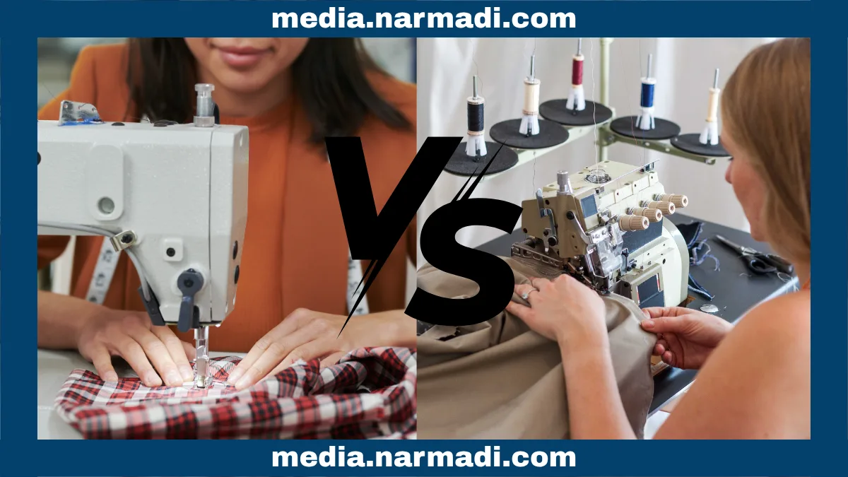 Sewing Machine vs Overlocker