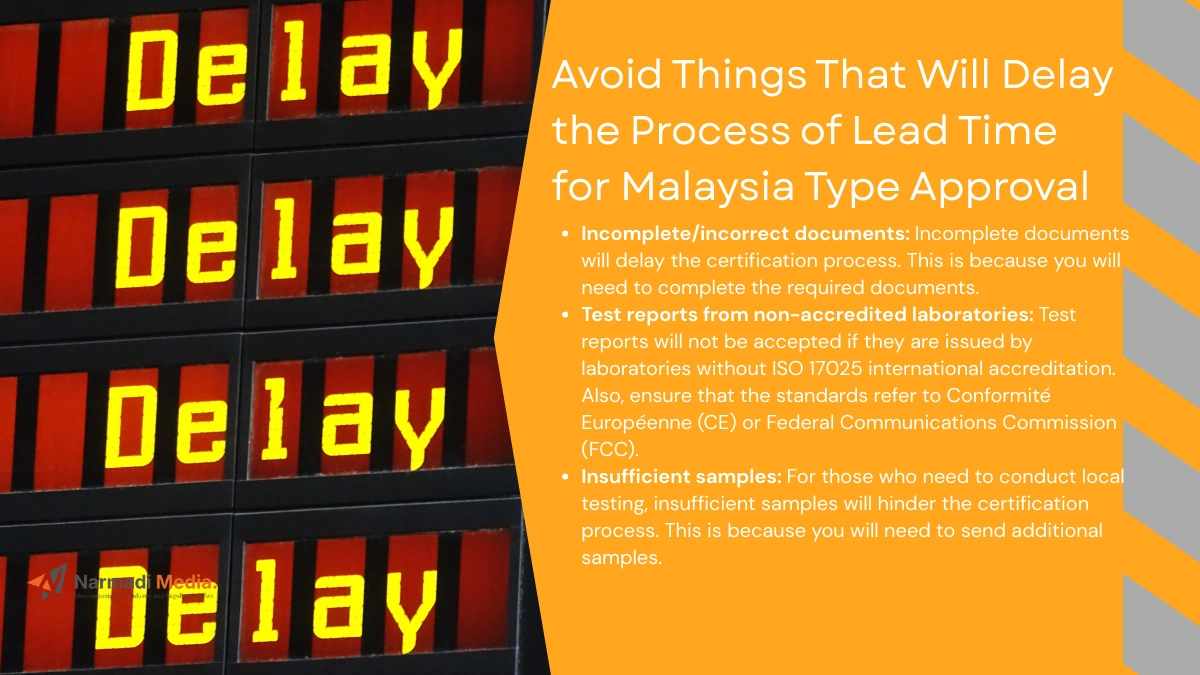 How Long is The Lead Time for Malaysia Type Approval 3