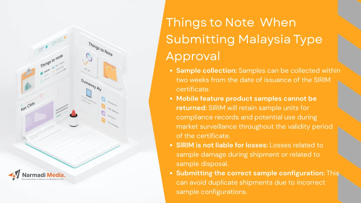 Sample Requirements for Malaysia Type Approval 3