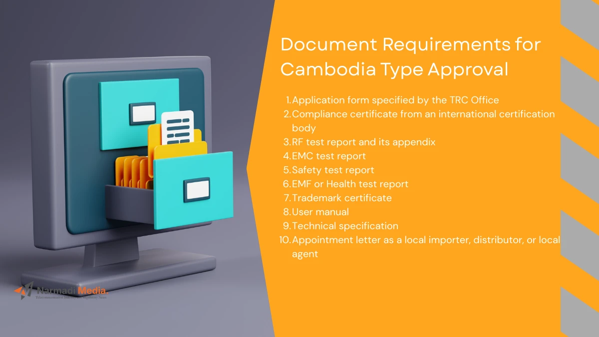 Document Requirements for Cambodia Type Approval 2