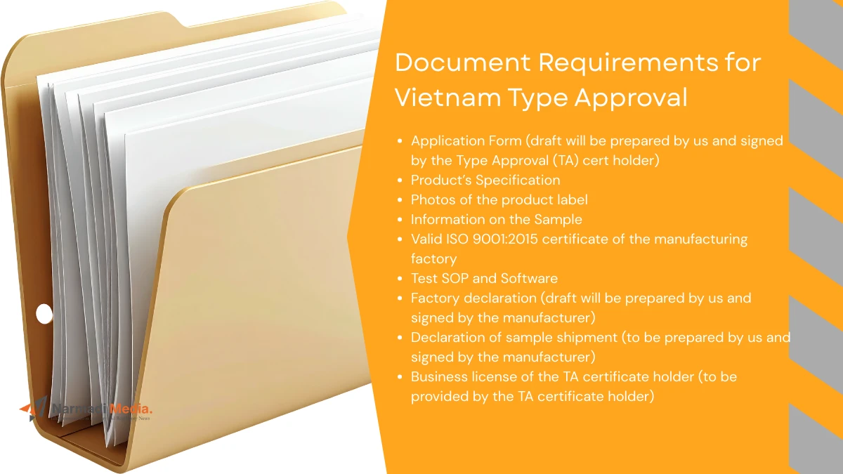 Document Requirements for Vietnam Type Approval 2
