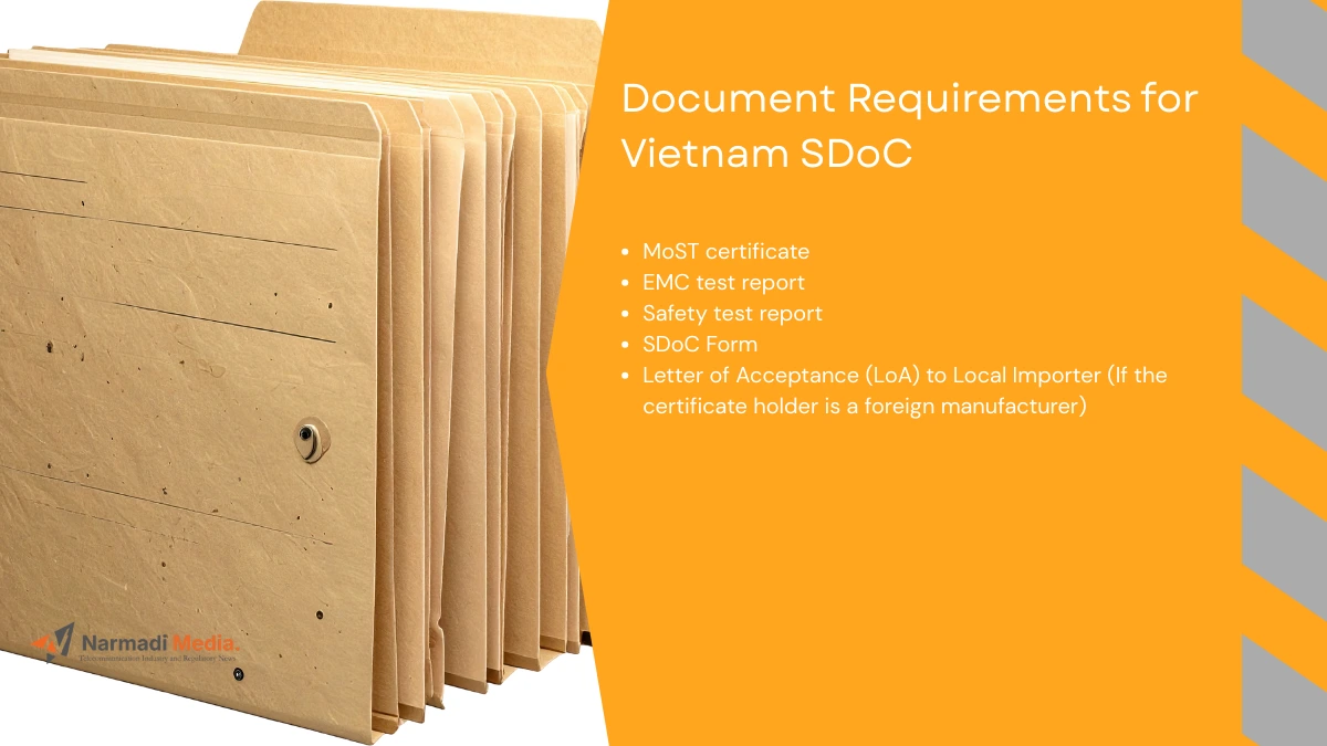Document Requirements for Vietnam Type Approval 3