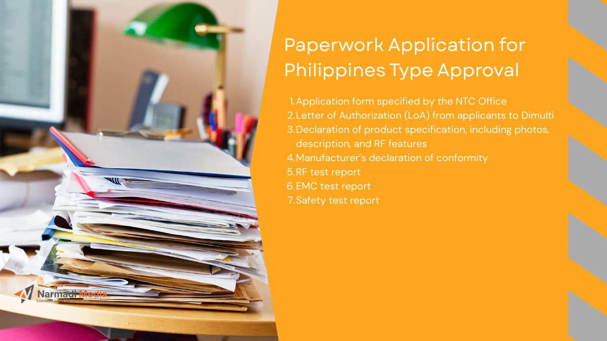 Paperwork Application for Philippines Type Approval 2