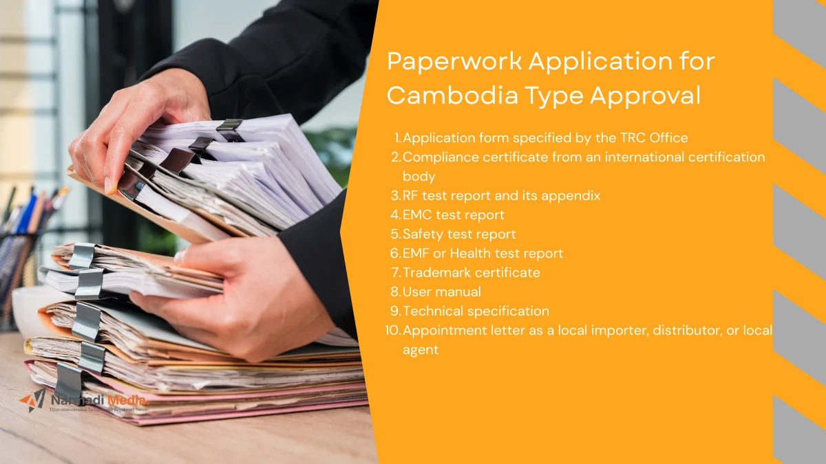 Paperwork Application for Cambodia Type Approval 2