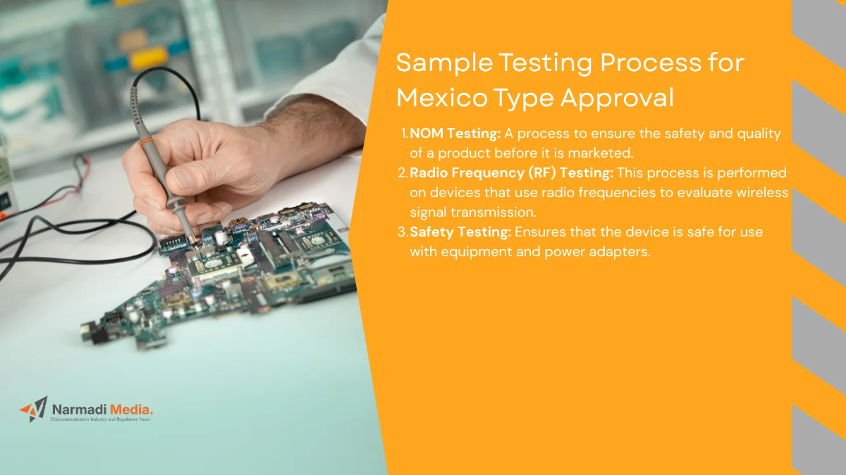 Sample Requirements for Mexico Type Approval