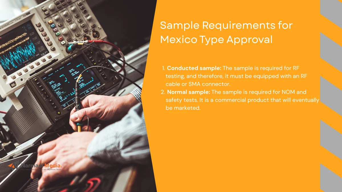 Sample Requirements for Mexico Type Approval