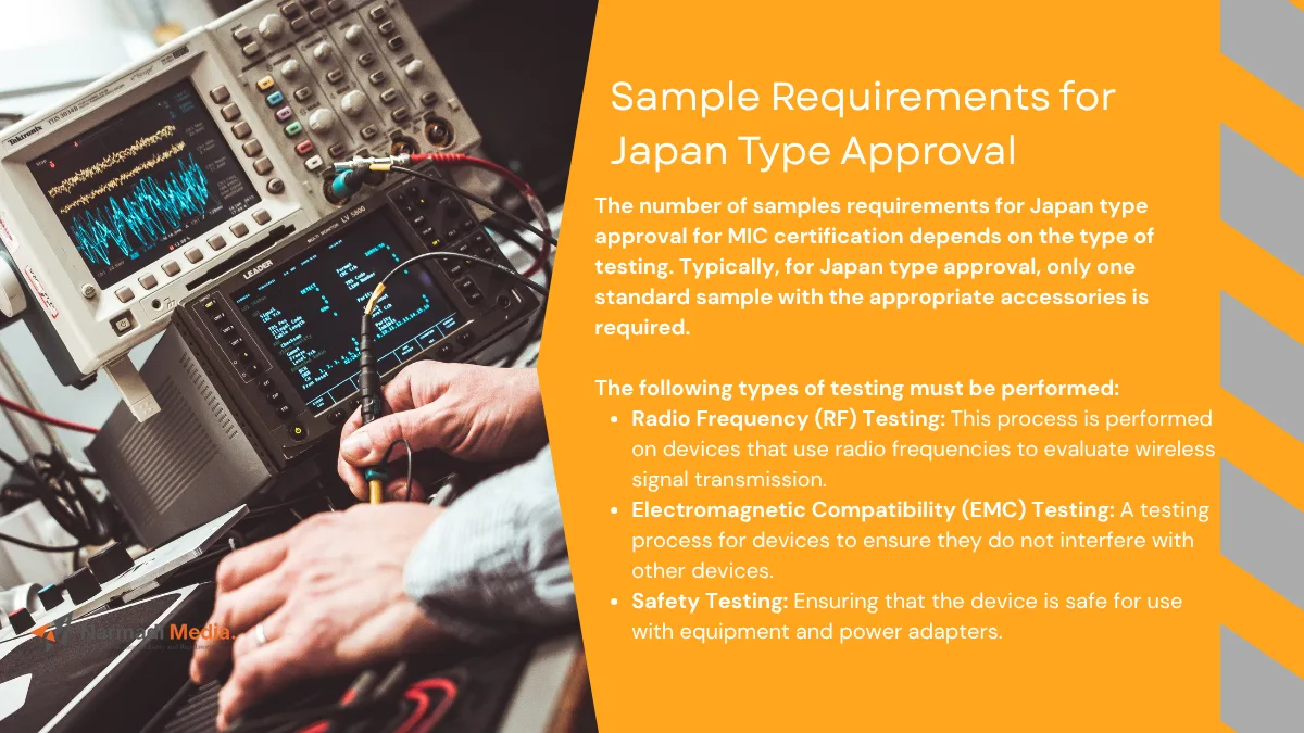Sample Requirements for Japan Type Approval 2