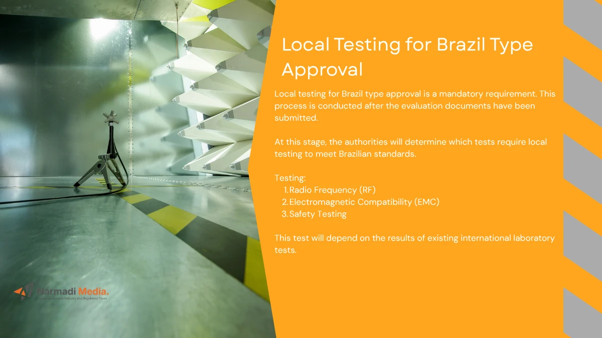 Local Testing for Brazil Type Approval