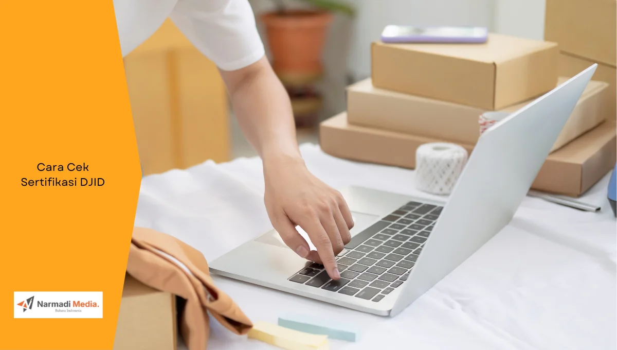 Ilustrasi melakukan pencarian secara online. Begini cara cek sertifikasi DJID POSTEL.