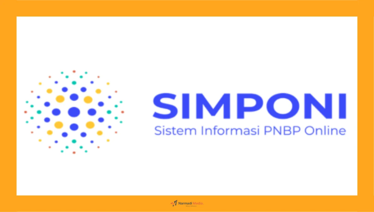 Logo portal SIMPONI milik DJA Kementerian Keuangan Republik Indonesia. 