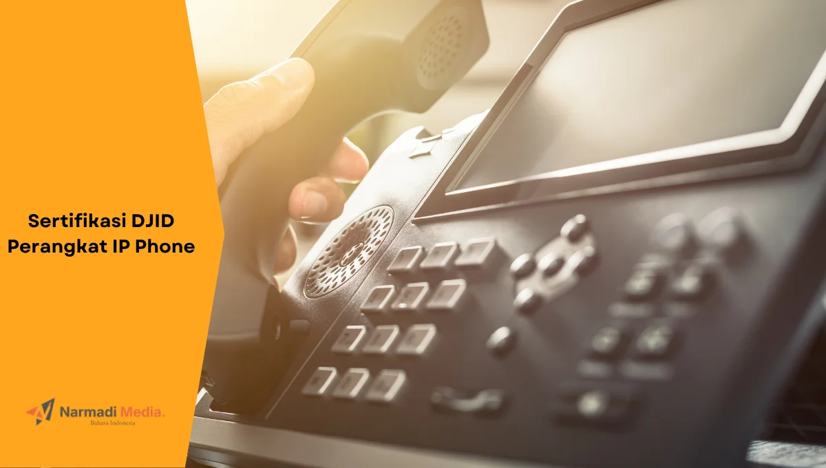 Ilustrasi IP Phone. Ini semua yang perlu dipahami tentang sertifikasi DJID perangkat IP Phone.