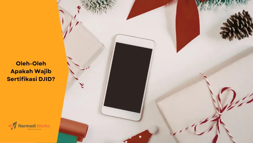 Ilustrasi telepon genggam yang dijadikan kado. Apakah produk telekomunikasi dari luar negeri wajib sertifikasi DJID?
