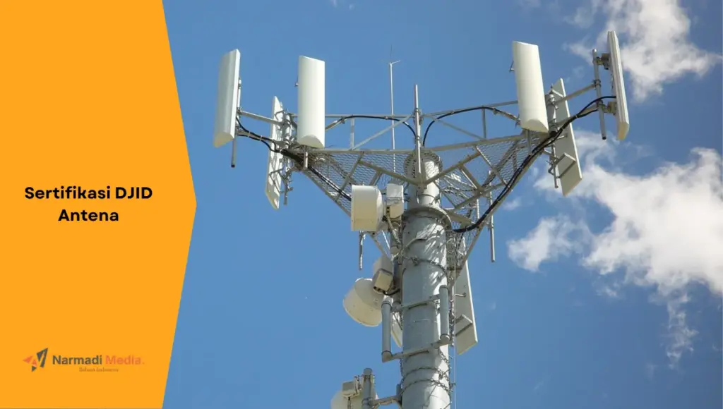 Contoh gambar antena BS, salah satu jenis yang wajib sertifikasi DJID antena.