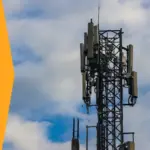 Menara BTS, lokasi pemasangan antena teknologi microwave link.