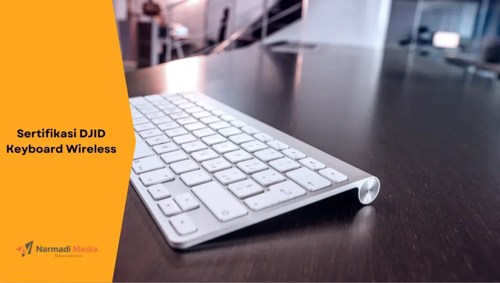 Contoh keyboard wireless.