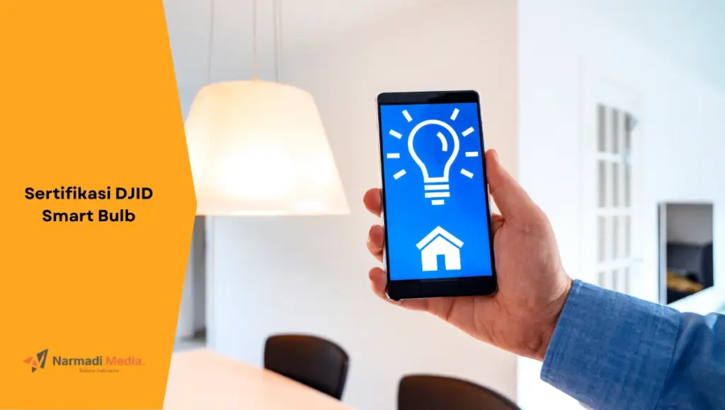Ilustrasi smart bulb.