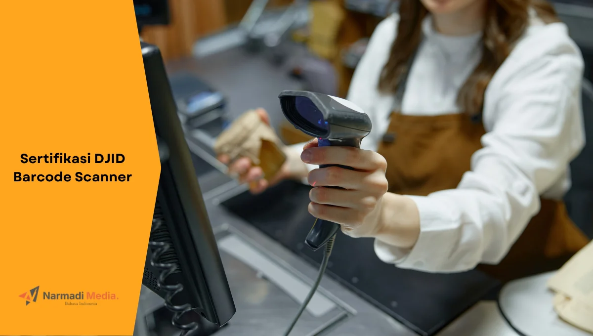 Salah satu bentuk barcode scanner.