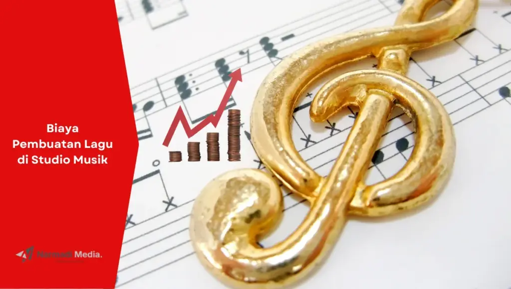 Ilustrasi kenaikan harga dan penulisan lagu. Segini biaya pembuatan lagu di studio rekaman profesional.