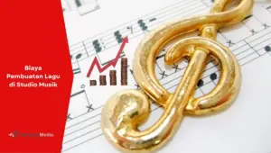 Ilustrasi kenaikan harga dan penulisan lagu. Segini biaya pembuatan lagu di studio rekaman profesional.