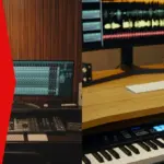 Ilustrasi melakukan mixing dan mastering lagu. Ini perbedaan mixing dan mastering lagu.