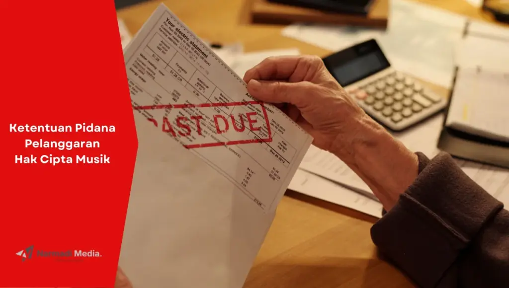 Ilustrasi mendapatkan surat denda. Ini ketentuan pidana pelanggaran hak cipta musik.