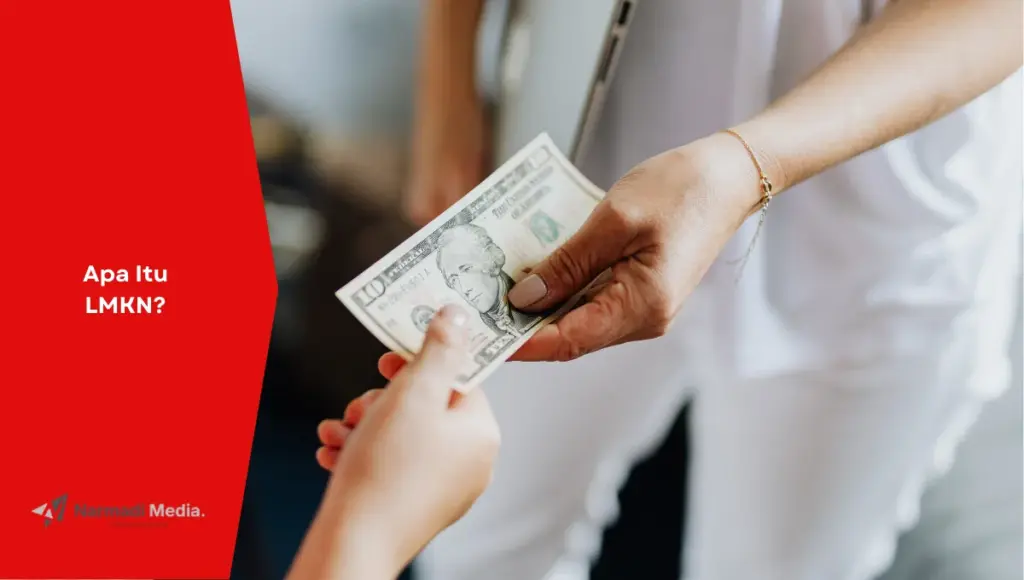 Ilustrasi pembayaran menggunakan mata uang dollar. Ini penjelasan tentang apa itu LMKN.