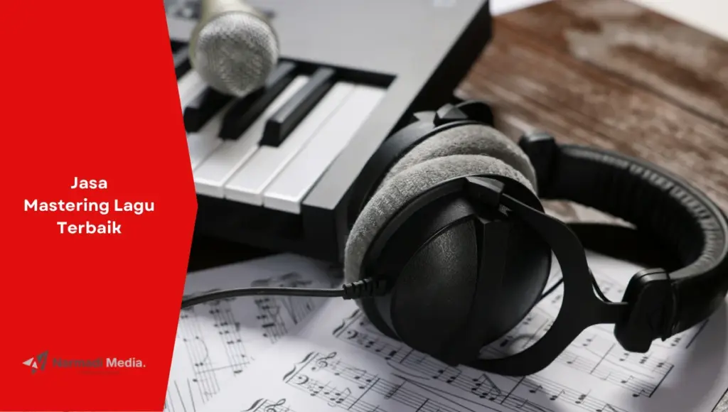 Ilustrasi peralatan yang digunakan untuk mastering lagu. Gunakan layanan jasa mastering lagu terbaik dari Dimulti Music.