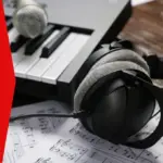 Ilustrasi peralatan yang digunakan untuk mastering lagu. Gunakan layanan jasa mastering lagu terbaik dari Dimulti Music.