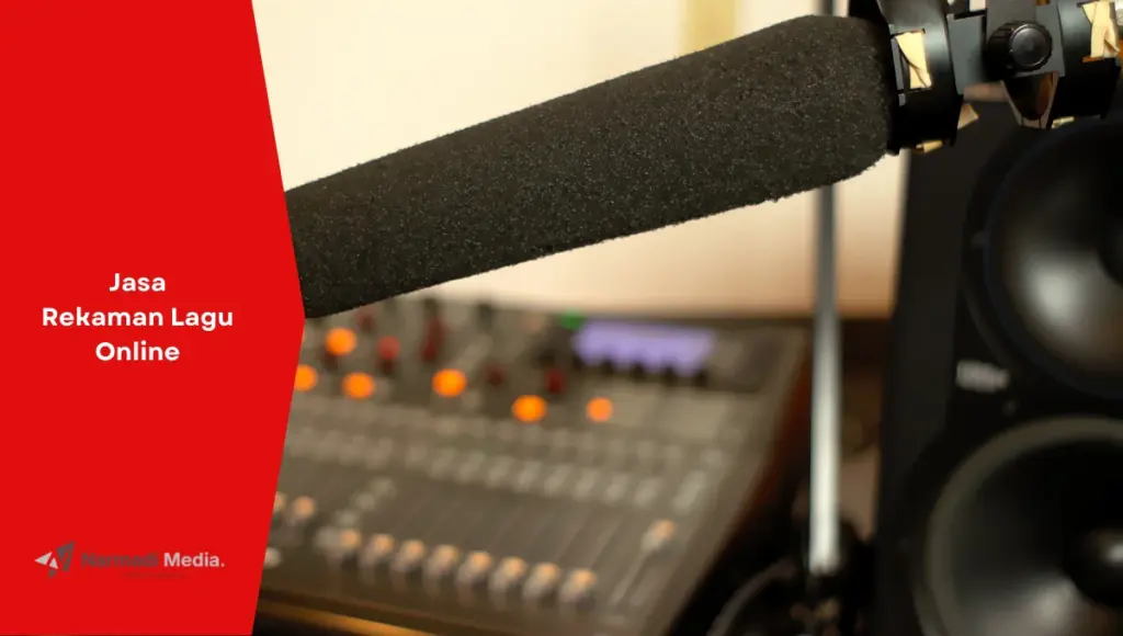 Ilustrasi rekaman lagu. Rekaman lagu online secara profesional bisa dilakukan.